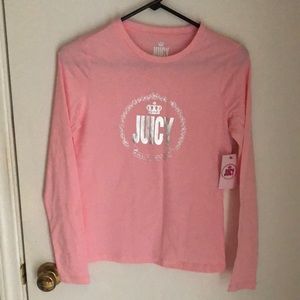 Juicy Couture long sleeved top -size small